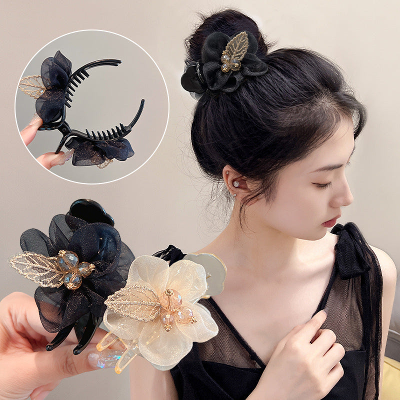 Bun Grabber Clip Headdress Sense Barrettes Female Summer Simplicity