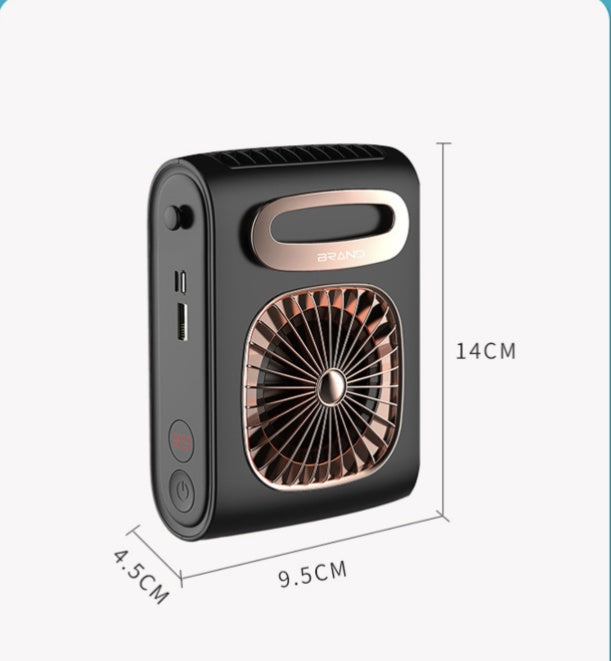 P60 Hanging Waist Fan P60 Hanging Neck Fan Power Bank Fan