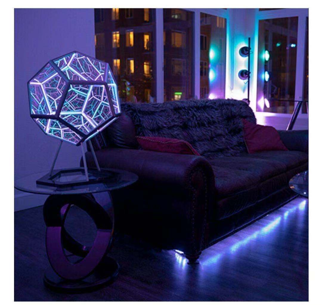 Creative Cool Infinite Dodecahedral Night Light