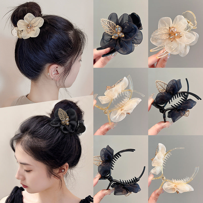 Bun Grabber Clip Headdress Sense Barrettes Female Summer Simplicity